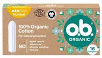 OB O.B. Organic Tampons Normal