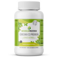 Natuurlijk Presteren Curcuma C3 Premium - C3-complex Curcumine, zwarte peper (Bioperine) en FenuFibers, 3 X 60 CAPS (BESPAAR €39)