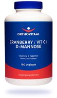 Orthovitaal Cranberry/Vit C/D-Mannose capsules