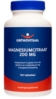 Orthovitaal Magnesiumcitraat 200mg Tabletten