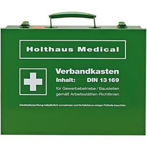 HOLTHAUSMEDICAL Holthaus Medical Verbandkasten Nr.63169 DIN 13169-E grün - 
