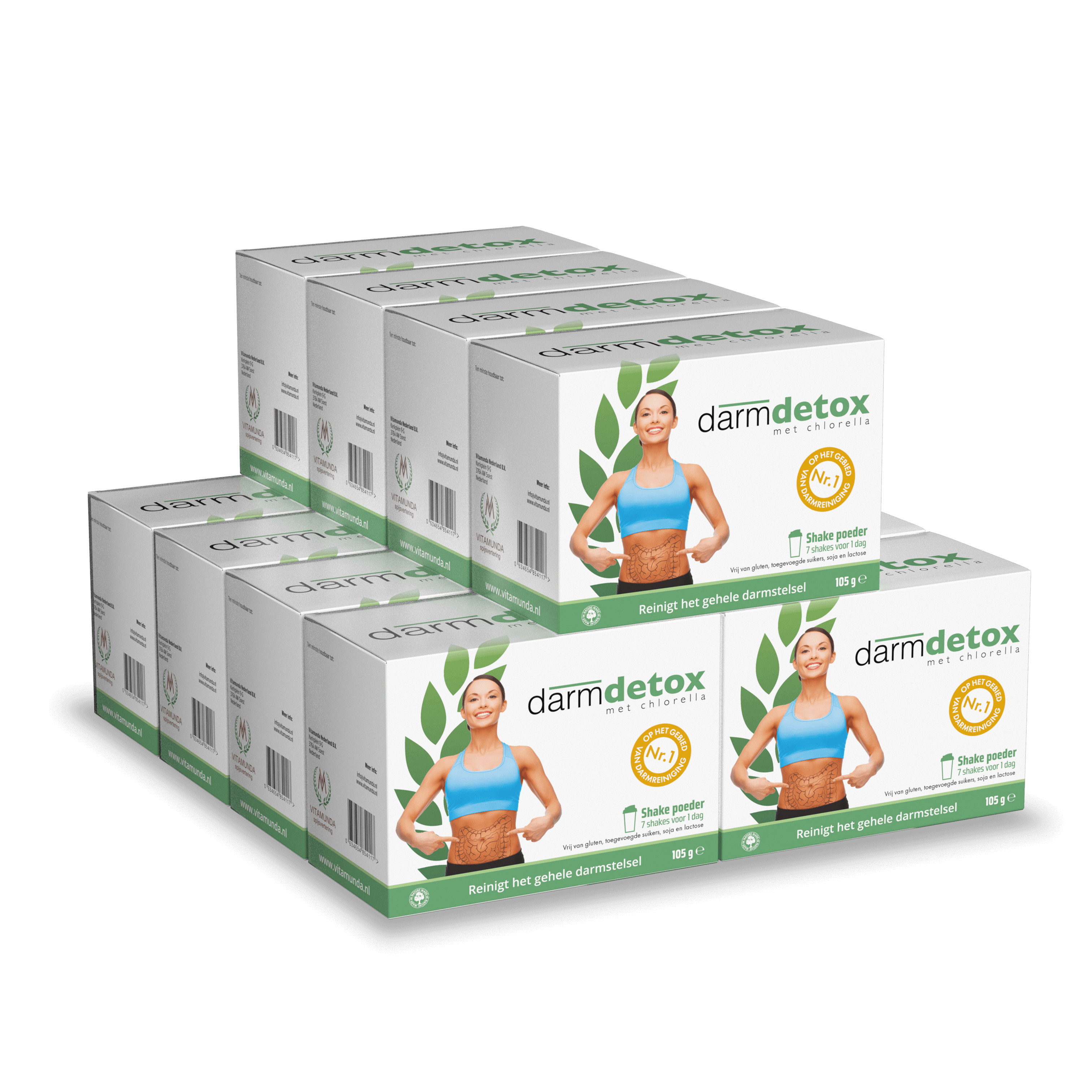 Vitamunda DarmDetox met Chlorella - 12-daagse kuur