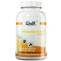 Zec Plus Nutrition Health+ Vitamin D & K2 (90 Kapseln)