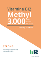 Orthovitaal B12 Methyl 3.000 met Folaat (60 tabletten) - 
