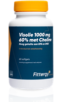 Fittergy Visolie 1000 mg 60% met Choline (60 softgels) - 