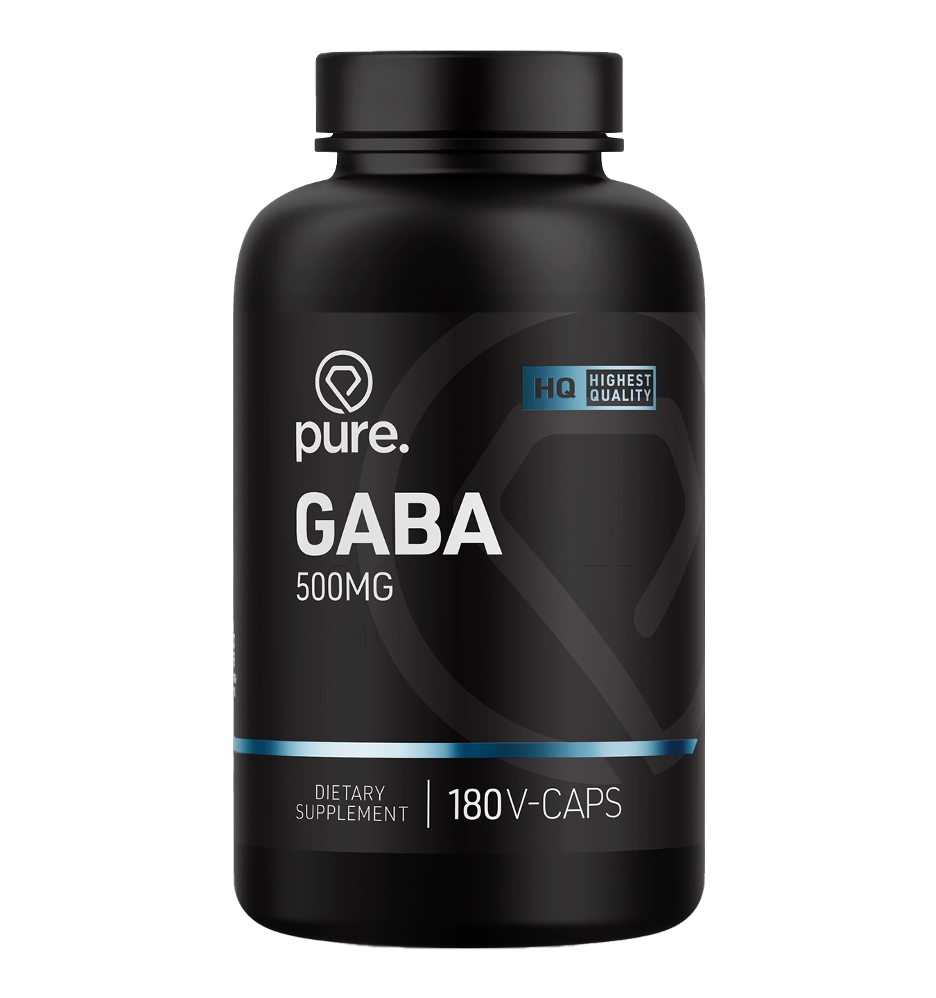 Pure. GABA 500mg - 180 v-caps