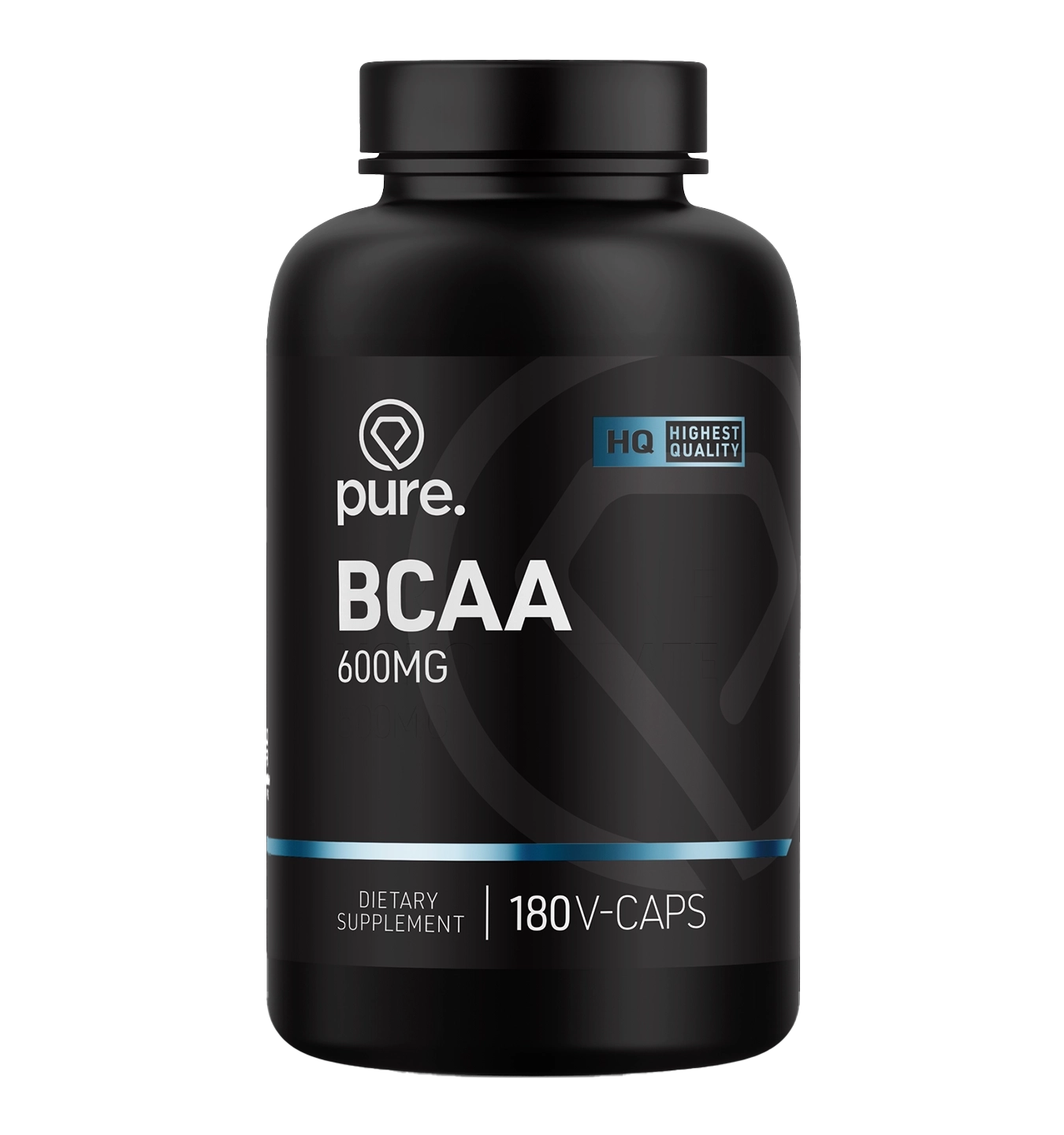 Pure. BCAA 600mg - 180 v-caps