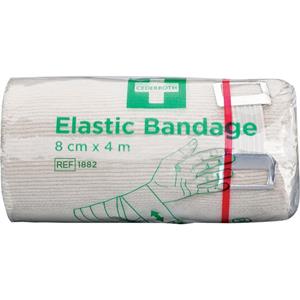 CEDERROTH Bandage elastisch 8cm x 4m mit Clip