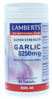Lamberts Knoflook (garlic) 8250 mg 60tb