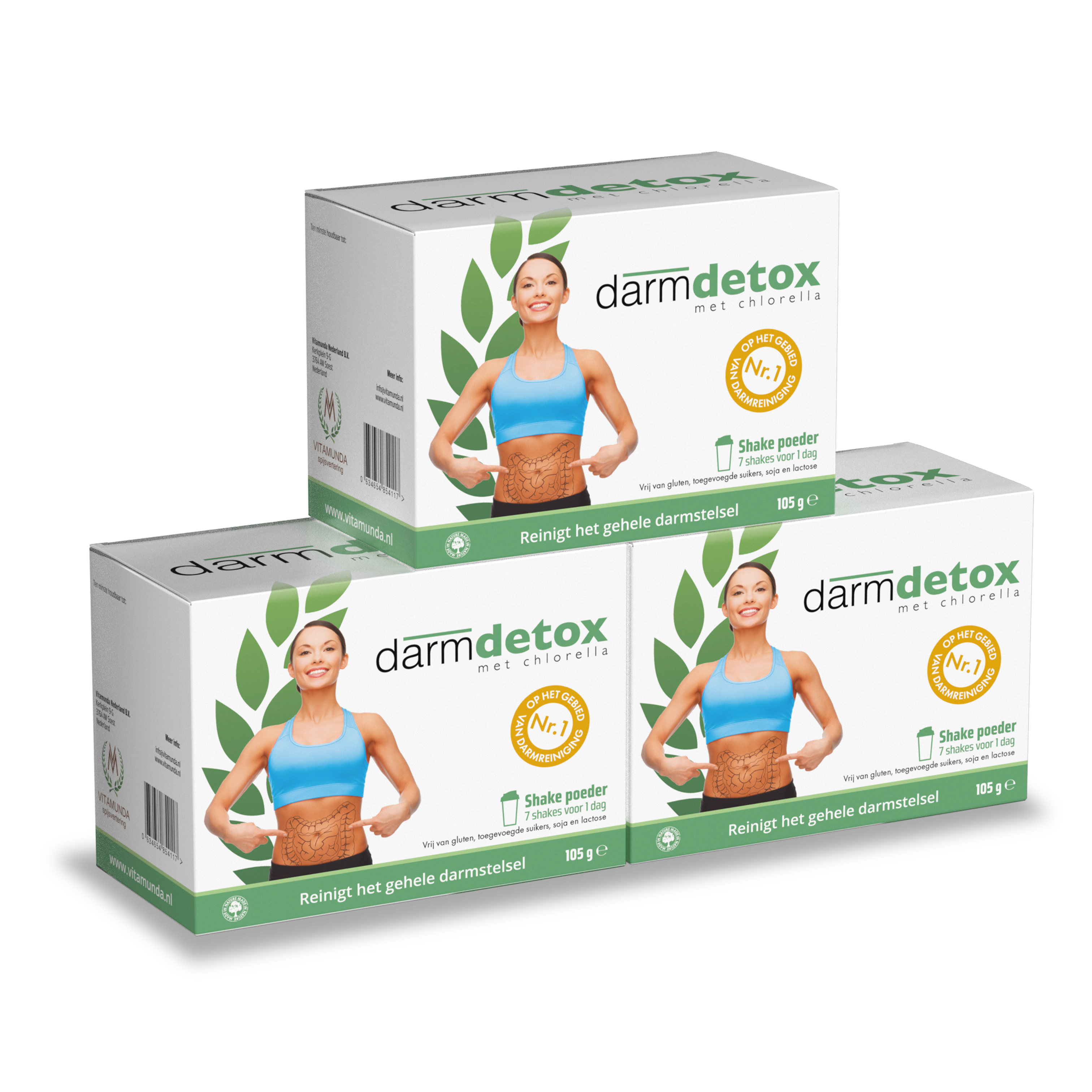 Vitamunda DarmDetox met Chlorella - 3-daagse kuur
