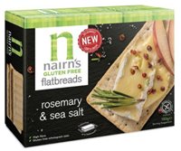 Nairns Flatbread rosemary & seasalt 150g