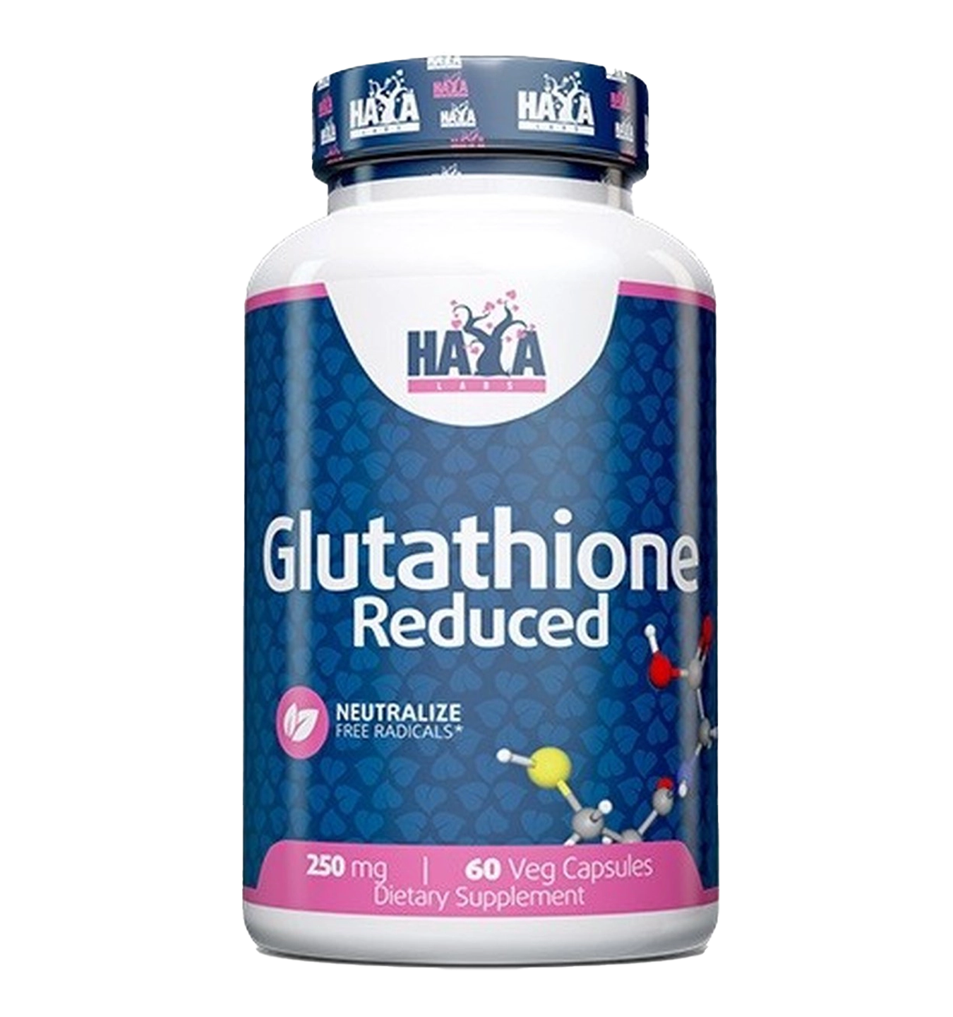 Haya Labs Glutathione 250mg - 60 v-caps