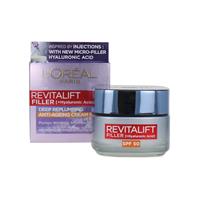 l'oréalparis L'Oréal Paris Revitalift Filler Hyaluronic Acid Anti-Ageing SPF50 Day Cream 50ml