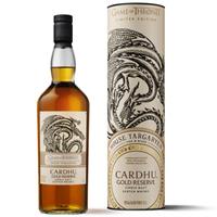 Cardhu Distillery Cardhu Gold Reserve Game of Thrones House Targaryen