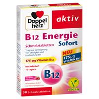 Queisser Pharma GmbH & Co. KG Doppelherz B12 Energie Sofort Schmelztabletten