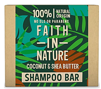 Faith In Nature Kokosnoot & sheaboter shampoo bar 85gr