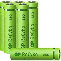 gpbatteries GP Batteries ReCyko+ HR03 4+2 gratis Micro (AAA)-Akku NiMH 850 mAh 1.2V 6St.