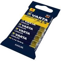 VARTA Alkaline Batterie , Longlife, , Micro (AAA)