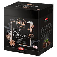 K-fee System GmbH K-fee Kaffeekapseln Mr & Mrs Mill Trust Your Strength Espresso (12 Espresso Kapseln)