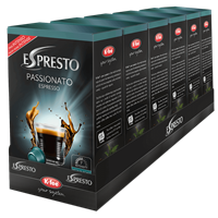 K-fee System GmbH Kaffeekapseln Passionato Espresso von ESPRESTO, K-fee System / 96 Kapseln (96 Espresso Kapseln)
