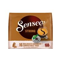 Senseo Kaffeepad, STRONG, koffeinhaltig, 16 x 6,9 g