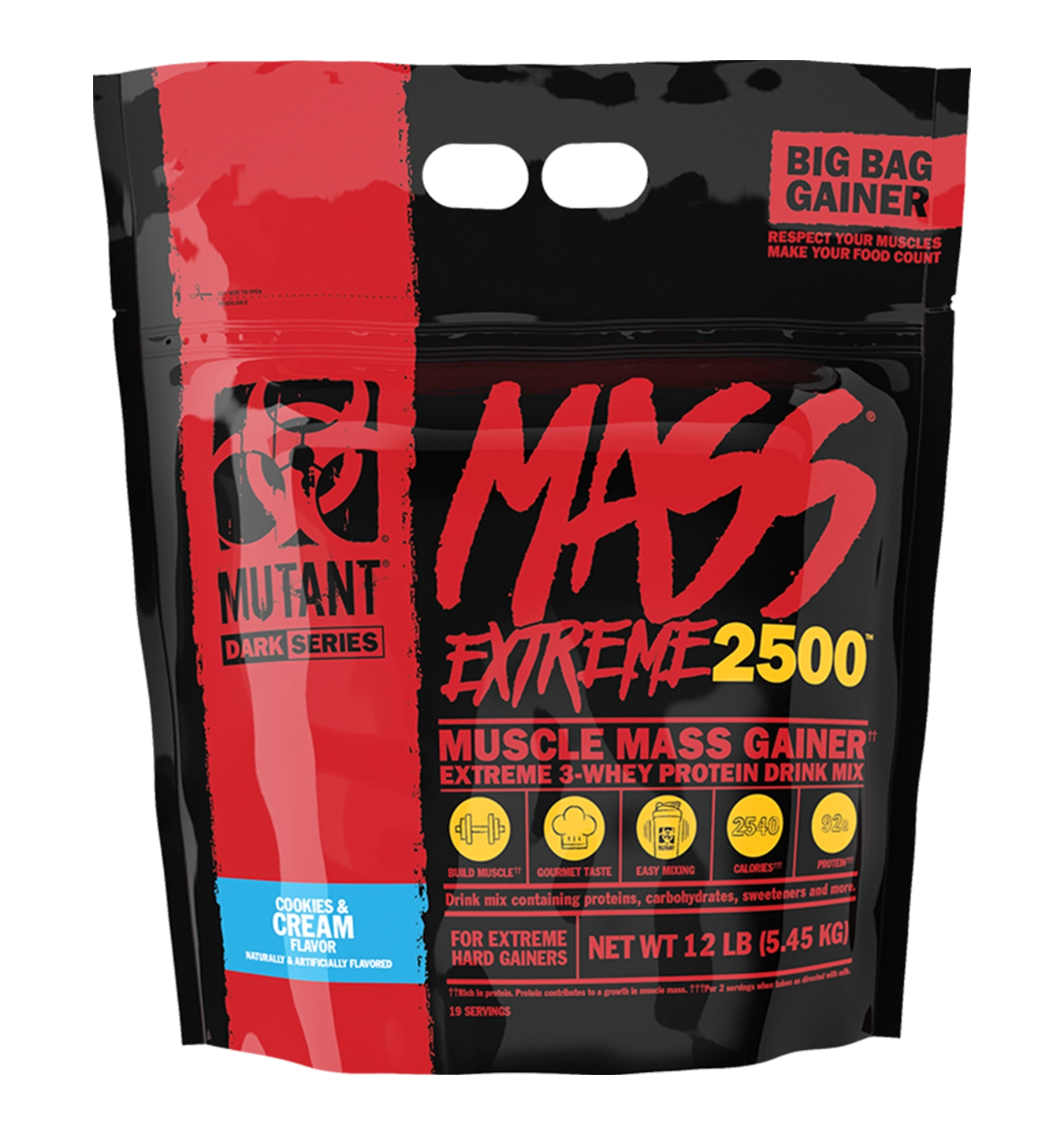 Mutant Mass XXTreme 2500 - 5450 g - Cookies & Cream