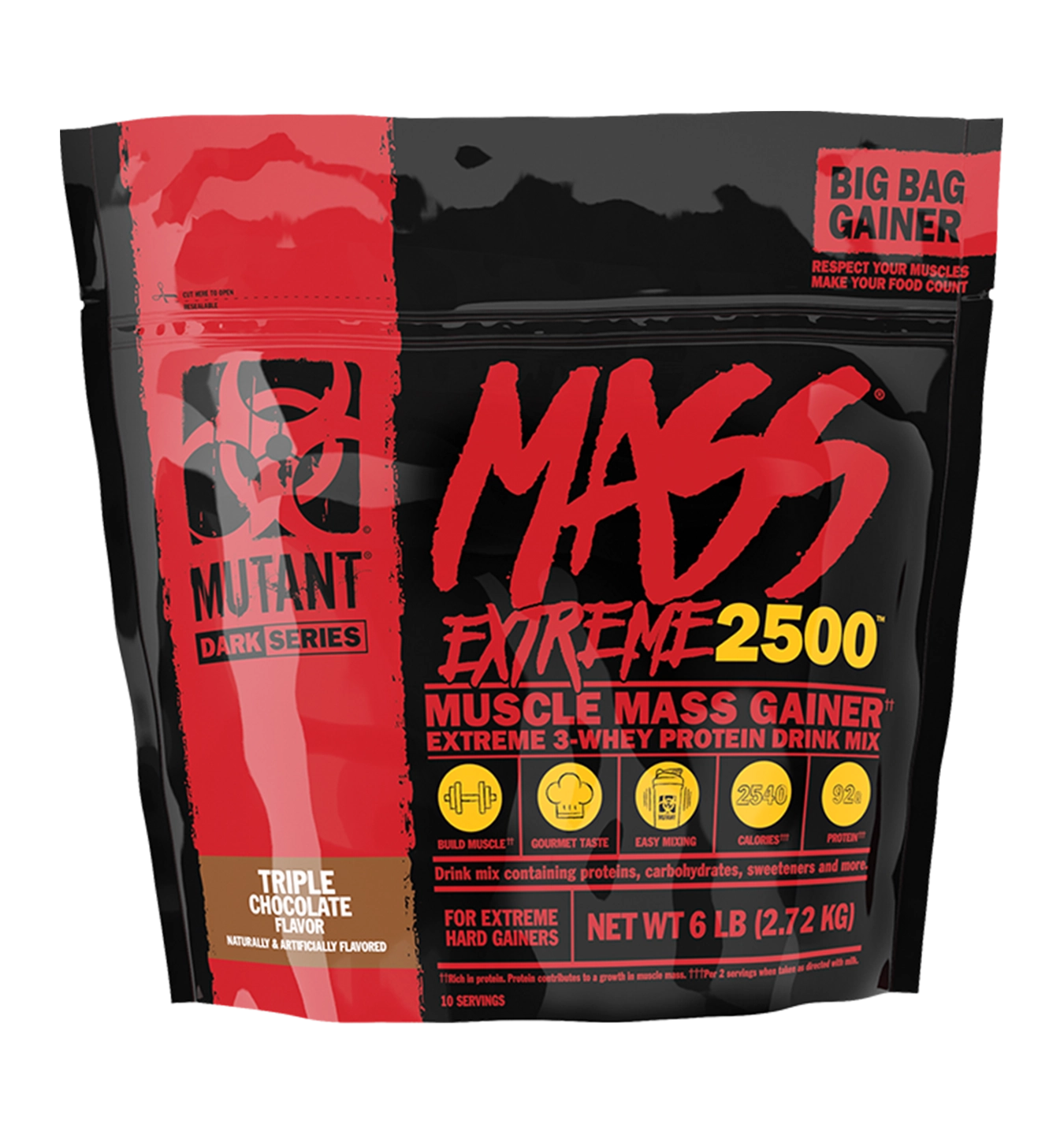 Mutant Mass XXTreme 2500 - 2720 g - Triple Choco