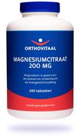 Orthovitaal Magnesium citraat 200 mg 240tb
