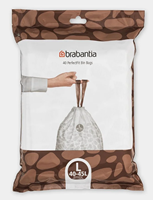 Brabantia PerfectFit Dispenser Bags - Pack L - 40-45L (40 Pack)