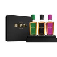 Les Bienheureux Bellevoye Prestige Trio 3x Französischerwhisky Je Bellevoye Vert Noir Prune 60cl