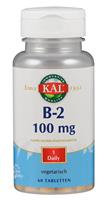Kal Vitamine B2 100mg Tabletten