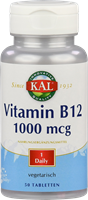 Kal Vitamine B12 1000mcg Tabletten