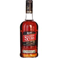 Ron Santiago De Cuba 12 Years Extra Anejo + GB 70c Rum