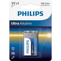 Benson Philips Ultra Alkaline batterij 9V in blister