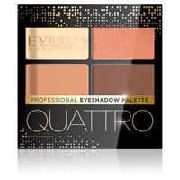 evelinecosmetics Eveline Cosmetics Lidschattenpalette Eyeshadow Quattro 01