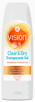Vision Clear & dry transparante gel spf 30 185ml