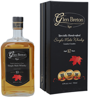 Glenora Distillery Glen Breton Rare Aged 10 Jahre Geschenkbox
