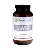 Proviform Lysine 500mg & cats claw