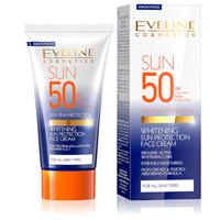 evelinecosmetics Eveline Cosmetics Sonnenschutzcreme Sun Protection Face Cream Whitening Spf 50