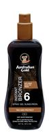 Australian Gold SUNSCREEN SPF6 spray gel with instant bronzer 237 ml