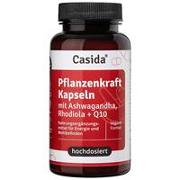 Casida GmbH Casida Pflanzenkraft Kapseln mit Ashwagandha Rhodiola+Q10
