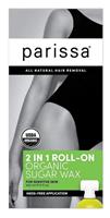 Parissa 2-in-1 Roll-On Organic Sugar Wax