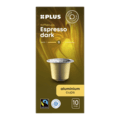 PLUS Koffiecups Espresso dark sterkte 9