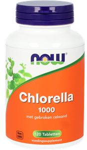 NOW Chlorella 1000mg Tabletten