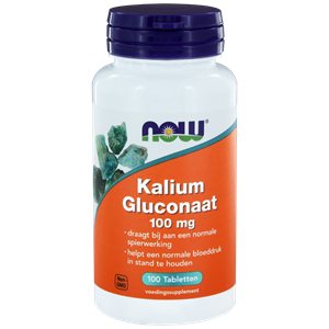Kalium Gluconaat 100mg Tabletten
