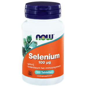 NOW Selenium 100 ℃g Tabletten 100st