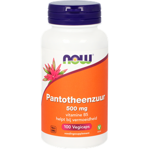 NOW Pantotheenzuur 500 mg capsules