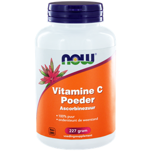 NOW Vitamine C Poeder 100% Ascorbinezuur