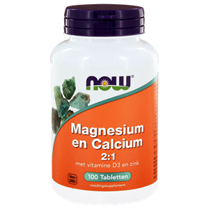NOW Magnesium & Calcium 2:1 Tabletten