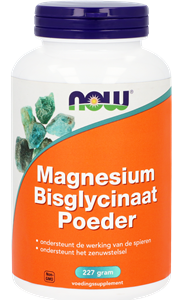 NOW Magnesium Bisglycinaat Poeder